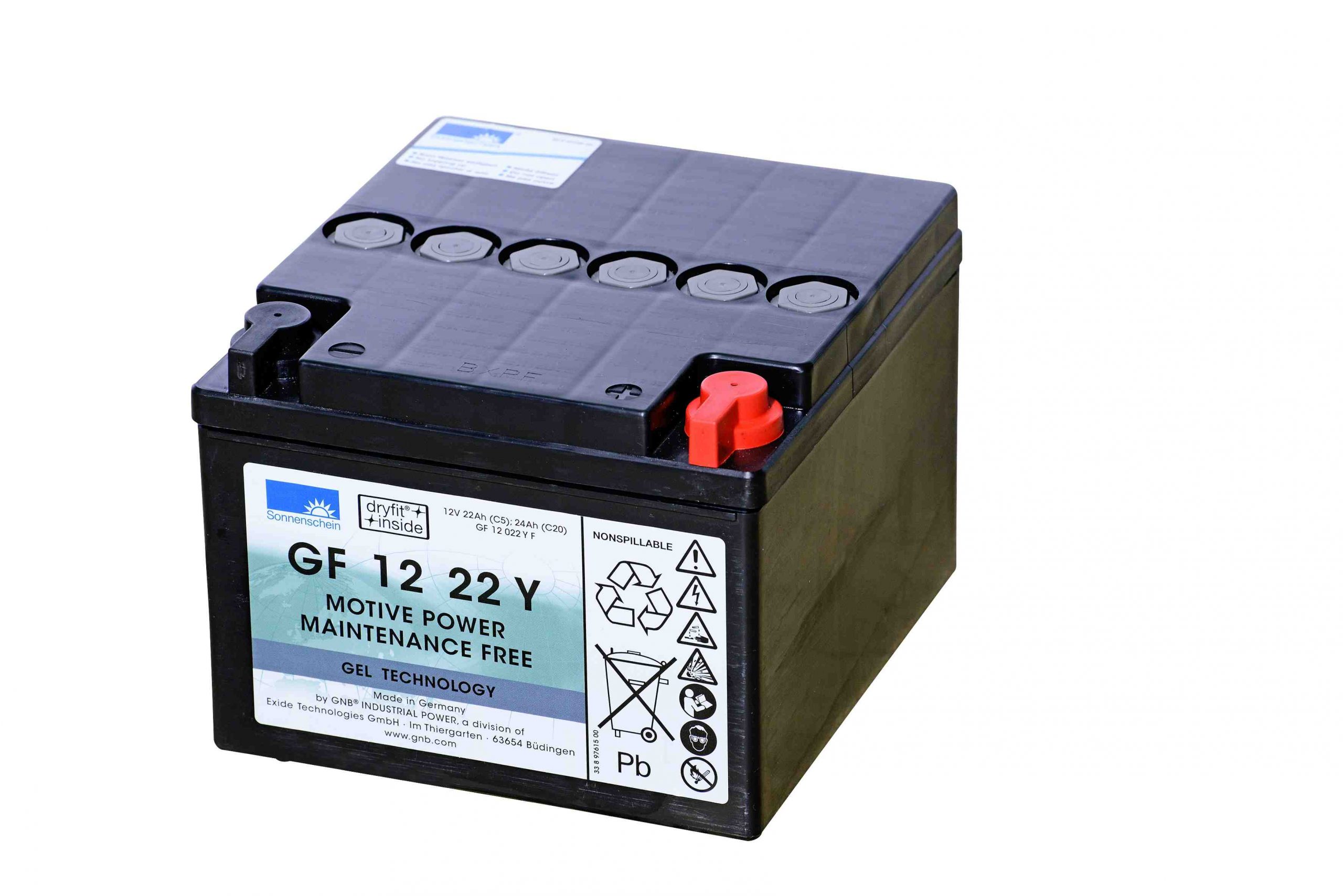 EXIDE gel Batterie 12V/60 Ah(C20)